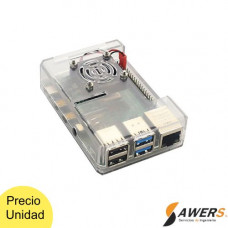 Case Raspberry PI 4  con Ventilador