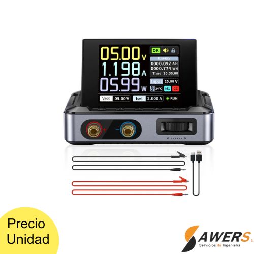 FNIRSI DPS-150 Mini DC Ajustable CNC Programable Fuente de Alimentación Regulada conmutada