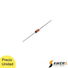 1N4751 Diodo Zener de Silicio de 30V 1W