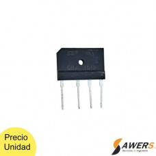 GBJ1510 Diodo Puente Rectificador 15A 1000V