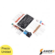 Kit microfono inalambrico FM de 85-115MHz