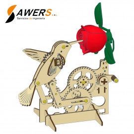 Kit didactico Colibri mecanico