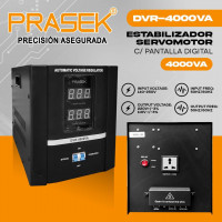 Estabilizador Servomotor DVR-4000VA